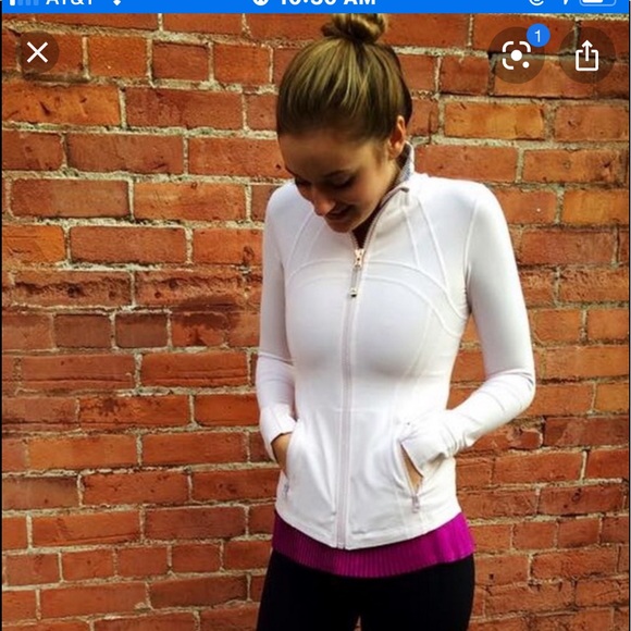 lululemon define jacket white